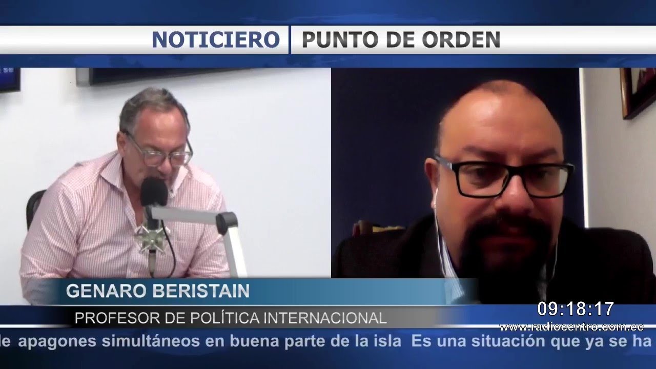 Entrevista exclusiva a Genaro Beristain - Profesor de Política Internacional 